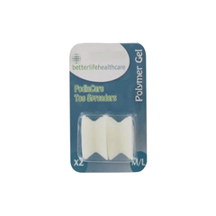 Better Life Polymer Gel Podiacare Lined Toe Tubes M/l