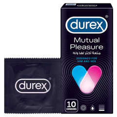 Durex Mutual Pleasure Condoms 10s