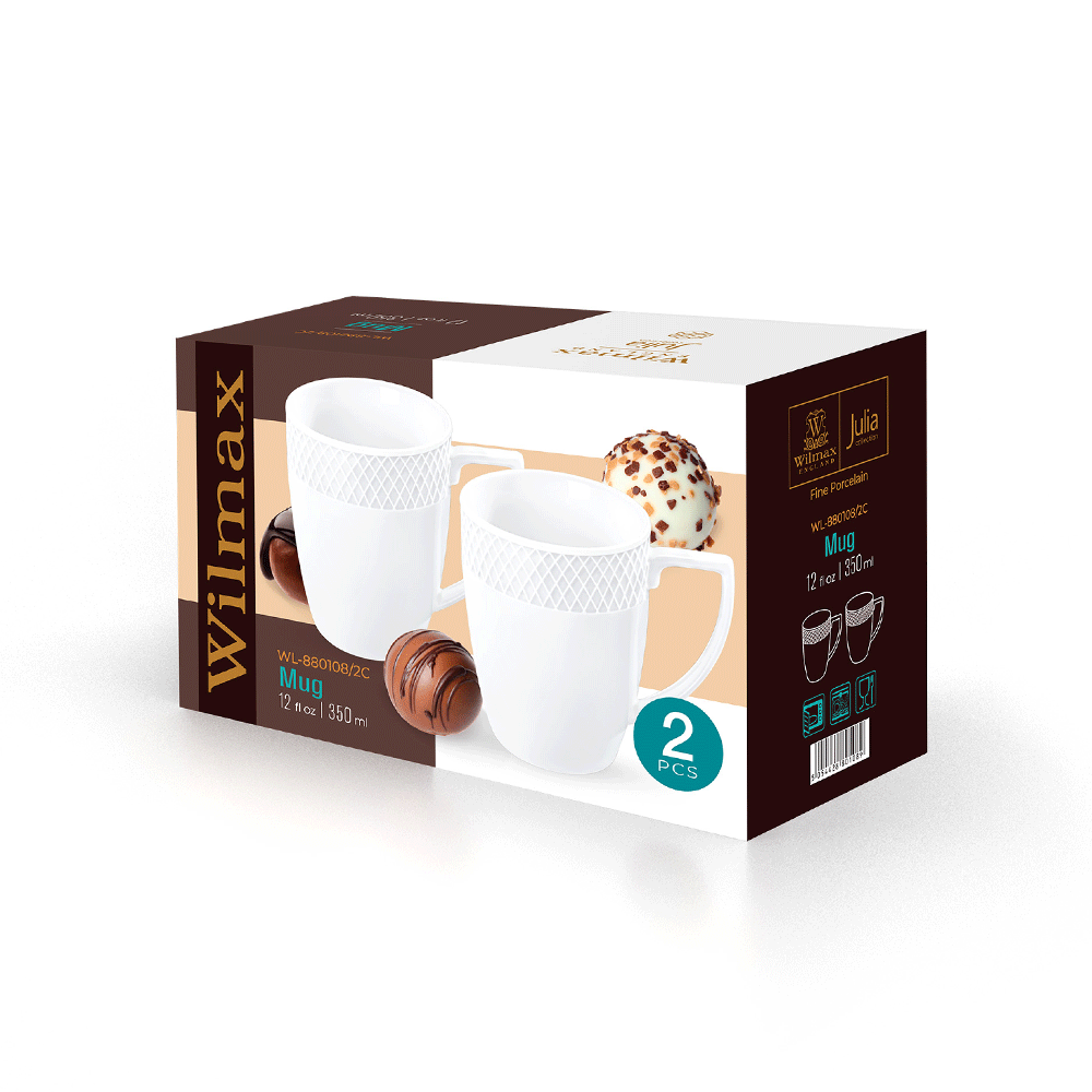 Wilmax Mug 350ml Wl-880108-jv/2c – Springs
