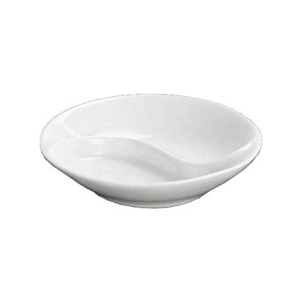 Wilmax Divided Soy Dish 3.5" Wl-996049