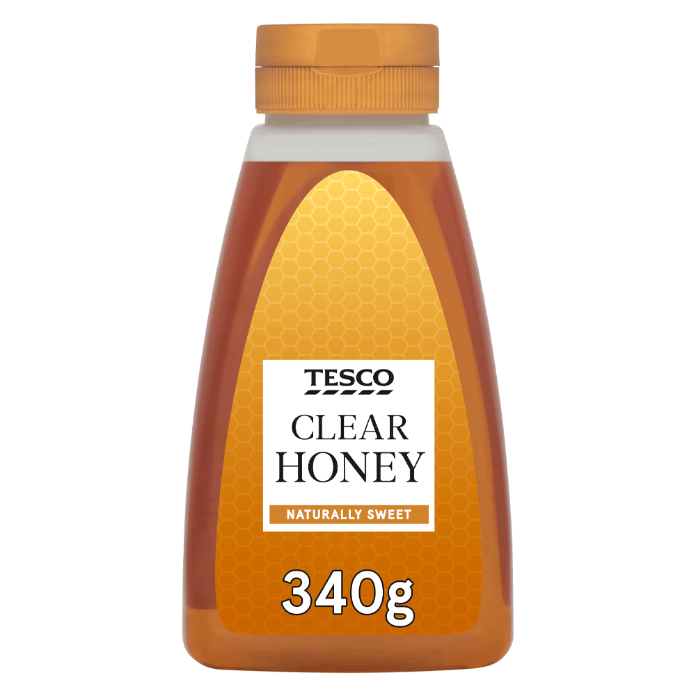 Tesco Squeezy Clear Honey 340g