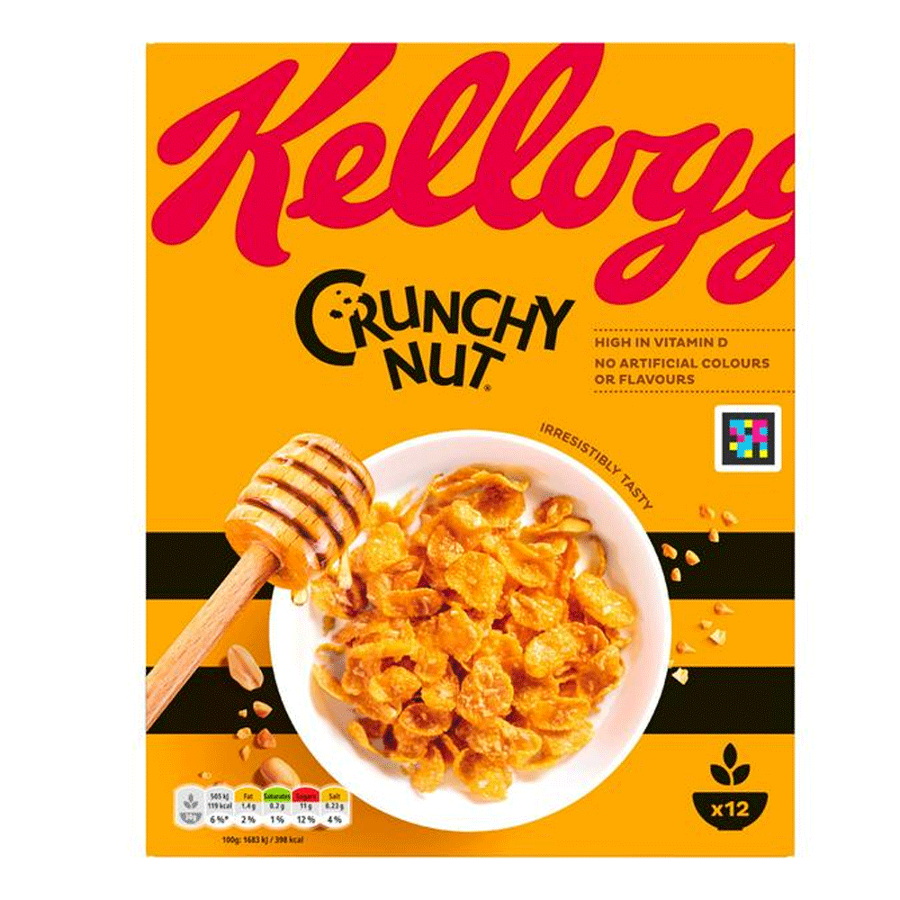 Kelloggs Crunchy Nut Cereal 375g