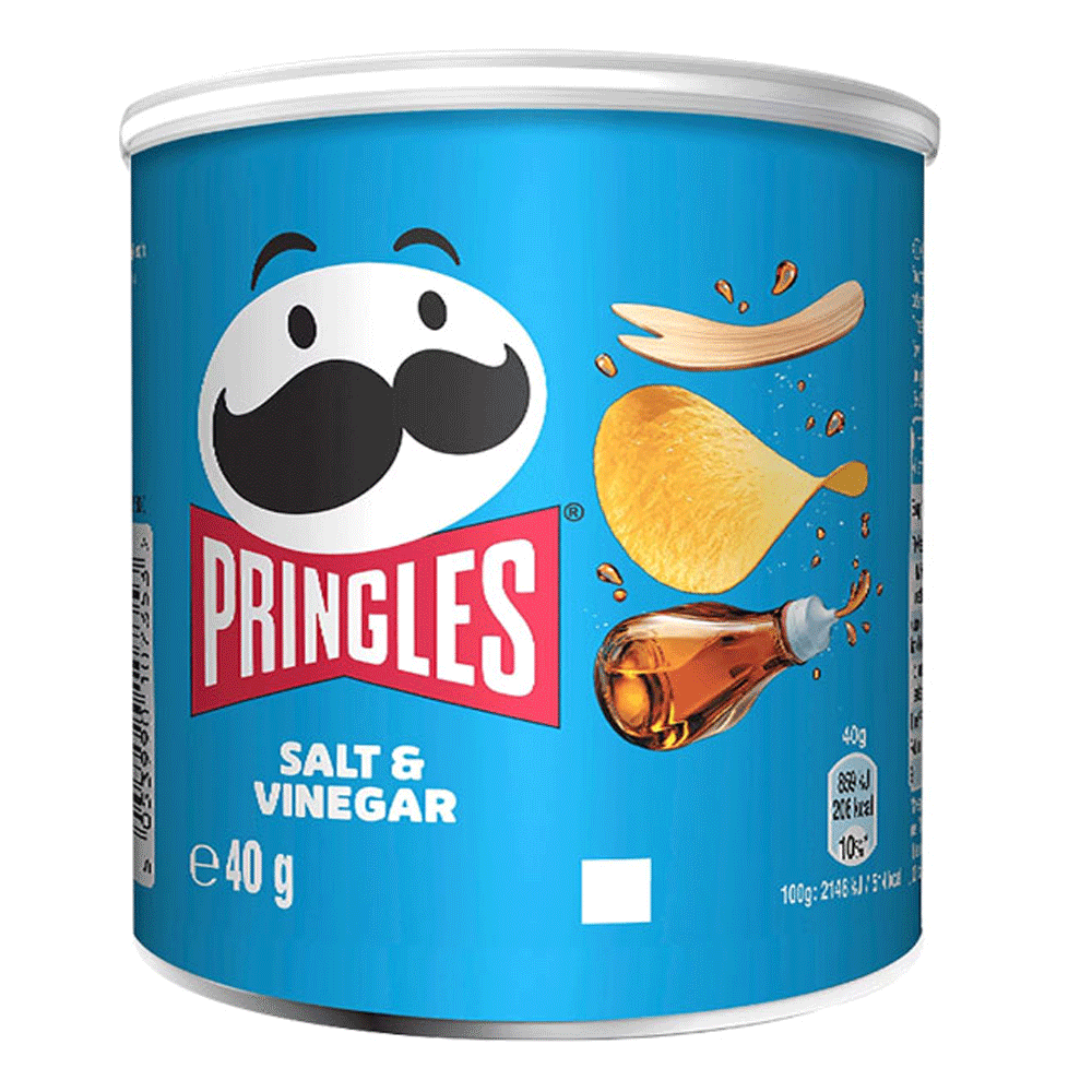 Pringles Salt & Vinegar 40g