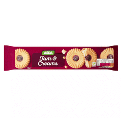 Asda Jam & Creams Biscuit 150g