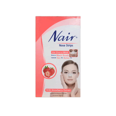 Nair Nose Strips With Strawberry Extract 6s