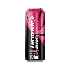 Lucozade Alert Cherry Blast Energy Drink Can 500ml