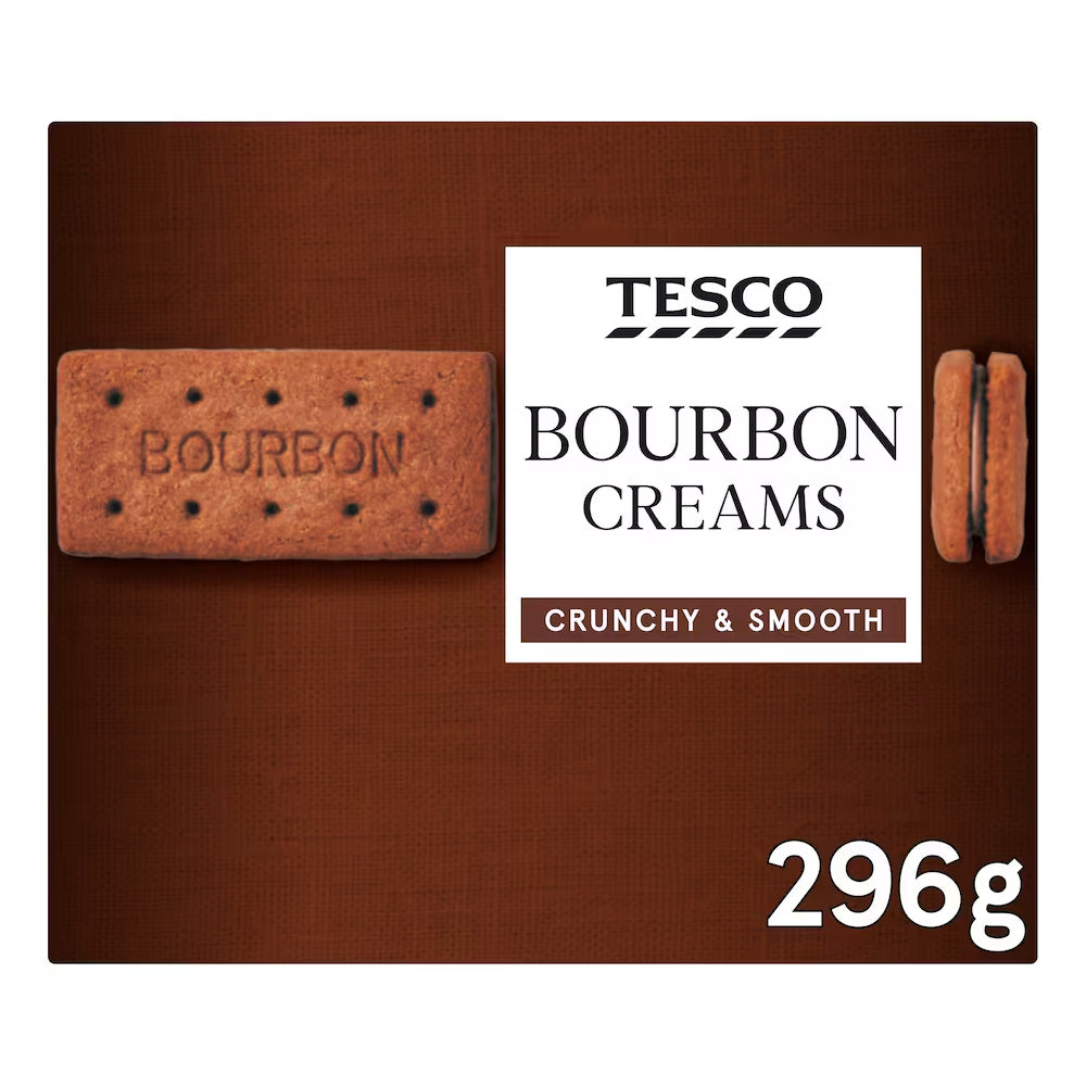 Tesco Bourbon Creams 296g