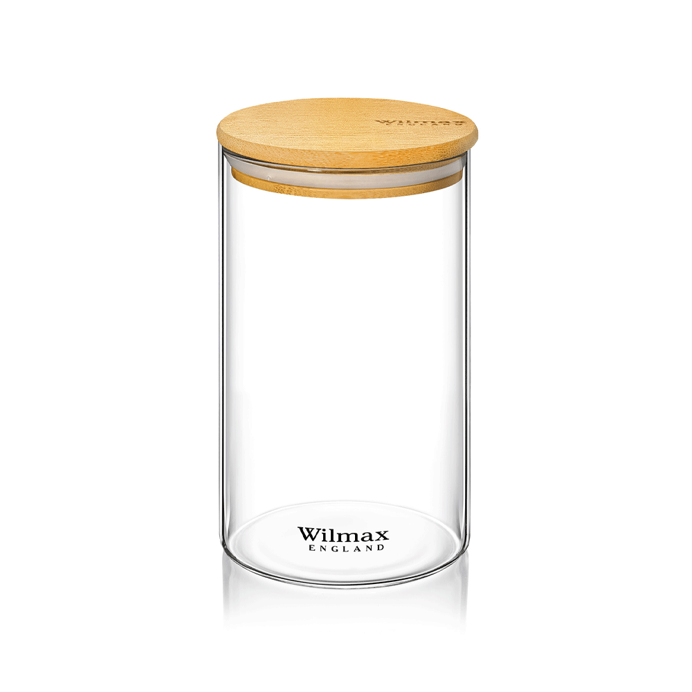 Wilmax Jar With Lid 1100ml Wl-888505/a