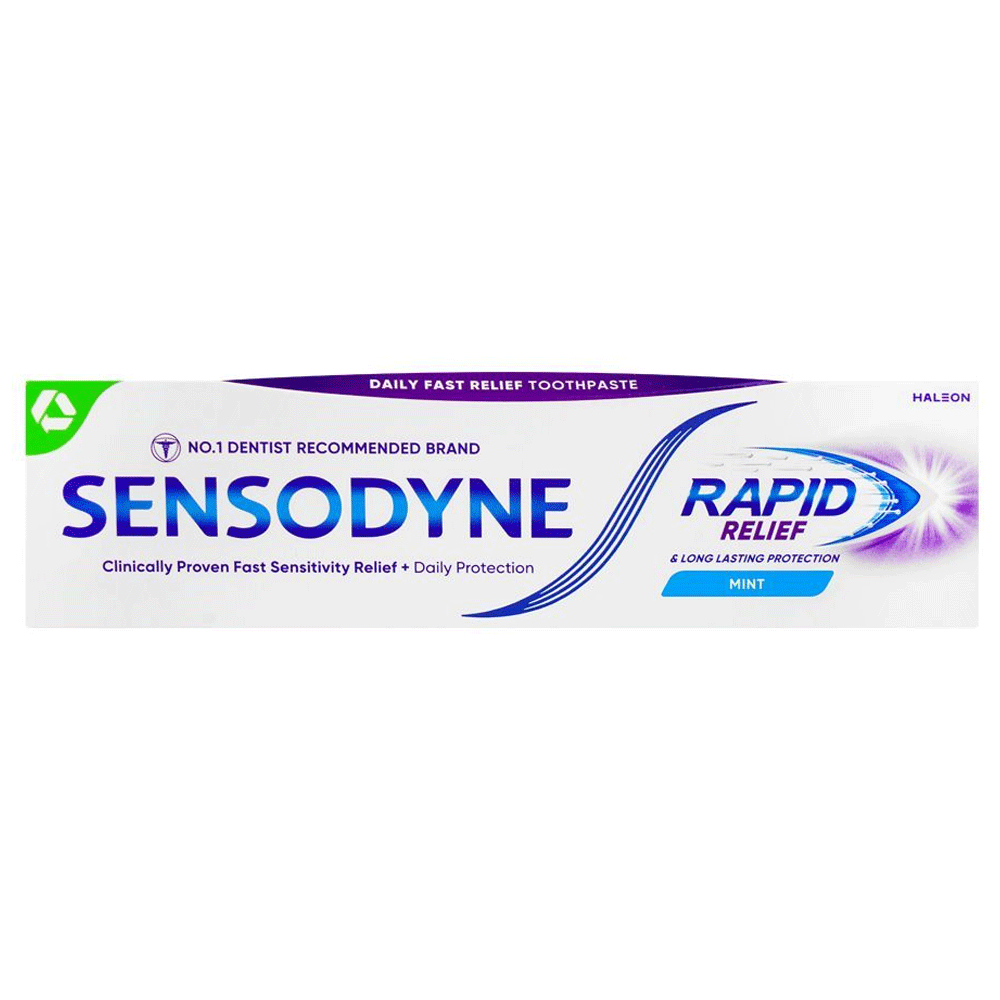 Sensodyne Rapid Relief Mint Toothpaste 75ml