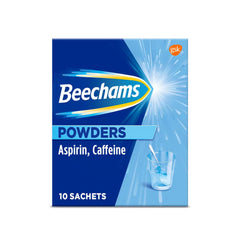 Beechams Aspirin Caffeine Powders Sachets 10s