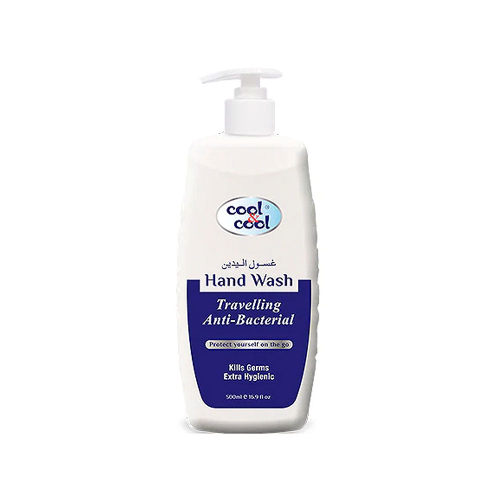 Cool & Cool Travelling Anti-bacterial Hand Wash 500ml