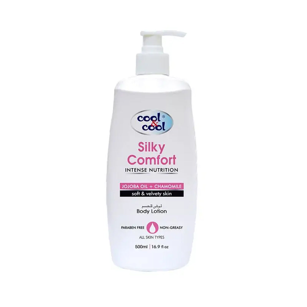 Cool & Cool Silky Comfort Body Lotion 500ml