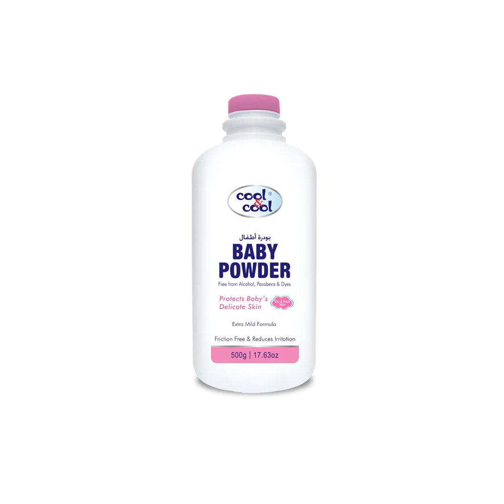 Cool & Cool Baby Powder Dry & Fresh Skin 500ml