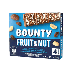 Bounty Fruit & Nut Chocolate 128g