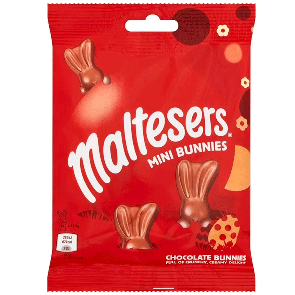 Maltesers Mini Bunnies Popcorn Chocolate 58g