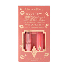 Charlotte Tilbury Icon Baby Gloss & Lipstick Duo 2s