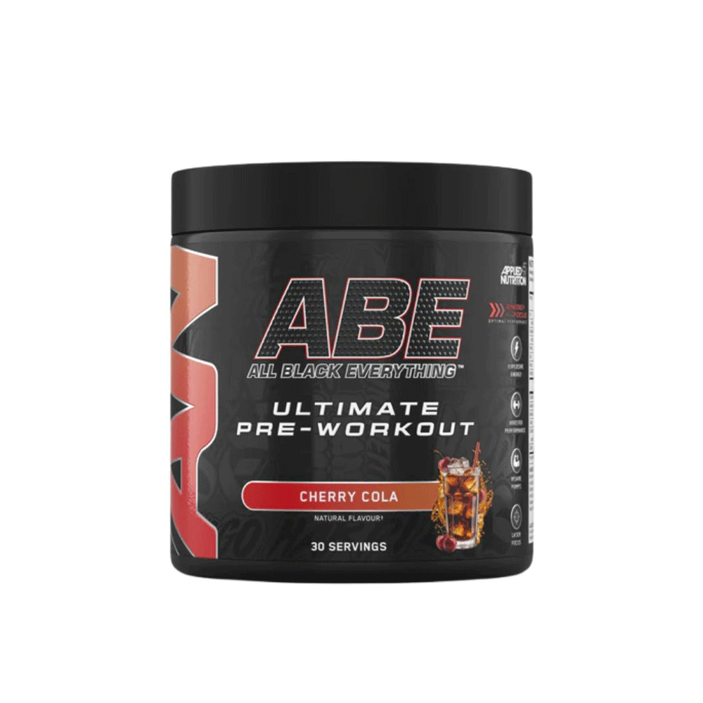 Abe Ultimate Pre-workout Cherry Cola Flavour 375g 30 Servings