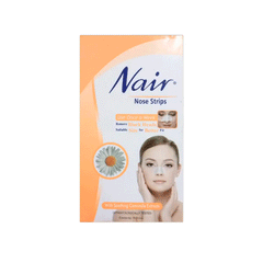 Nair Nose Strips With Soothing Camomile Extracts 6s