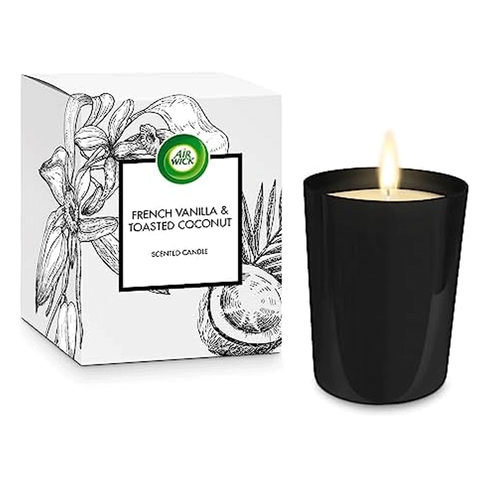 Air Wick Candle Toasted Vanilla & Coconut 220gm