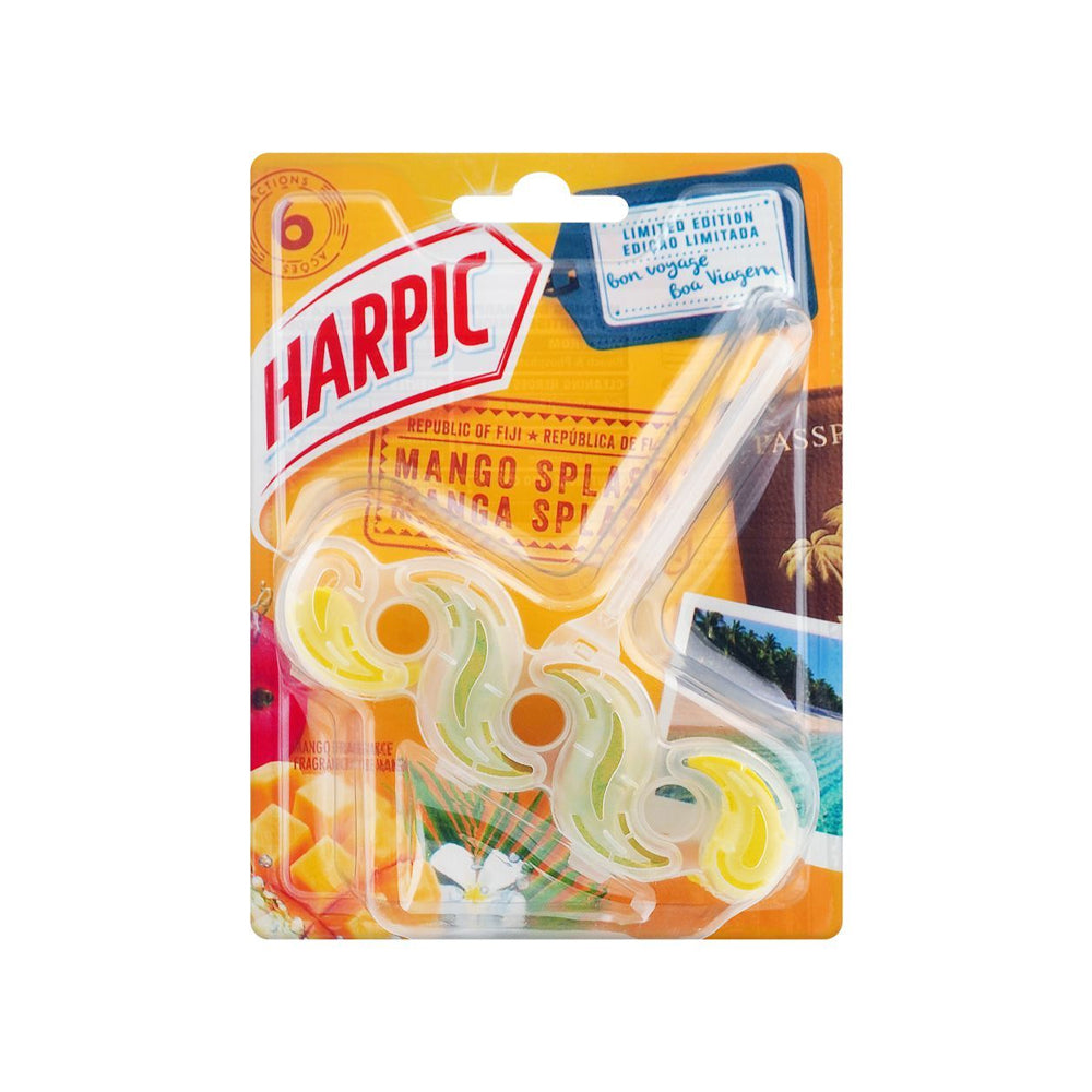 Harpic Mango Splash Toilet Block 35g