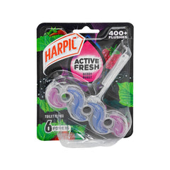 Harpic Active Fresh Berry Burst Toilet Block 35g