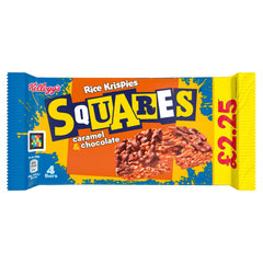 Kelloggs Rice Krispies Squares Caramel & Chocolate 4s 36g