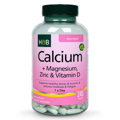 Holland & Barrett Calcium+Magnesium Zinc & Vitamin D Tab 240s