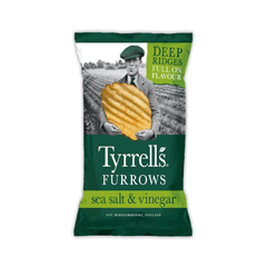 Tyrrells Sea Salt & Vinegar Crisps 150g