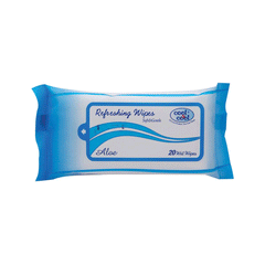 Cool & Cool Refreshing Wipes Soft & Gentle 20s