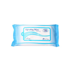 Cool & Cool Refreshing Wipes Soft & Gentle 20s