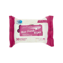 Cool & Cool Soft & Gntle Max Fresh Wipes 30s