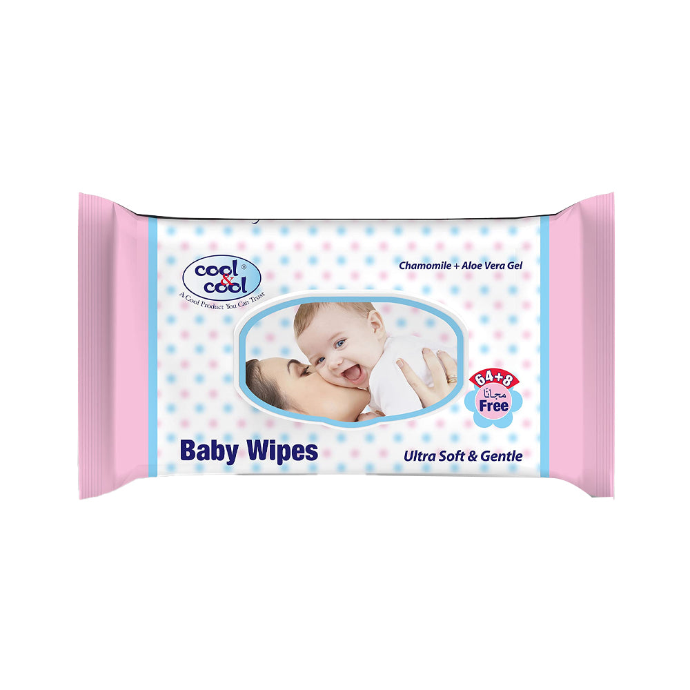 C&C Baby Wipes Ultra Soth & Gentle 72s