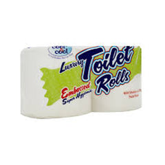 Cool & Cool Luxury Toilet Roll 400 Sheets 2s