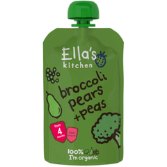 Ellas Broccoli Pears & Peds 120gm