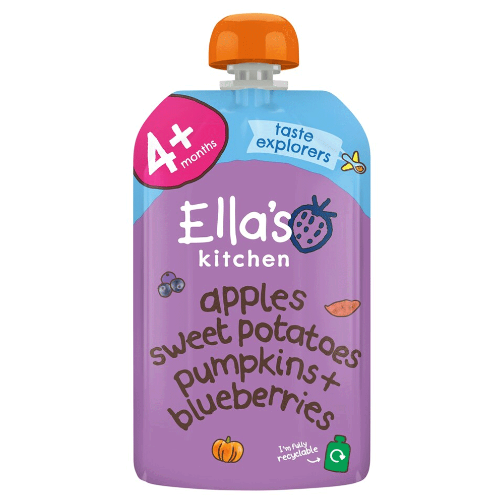 Ellas Kitchen Sweet Pototoes Pumpkin Apple+ Blueberry 120g