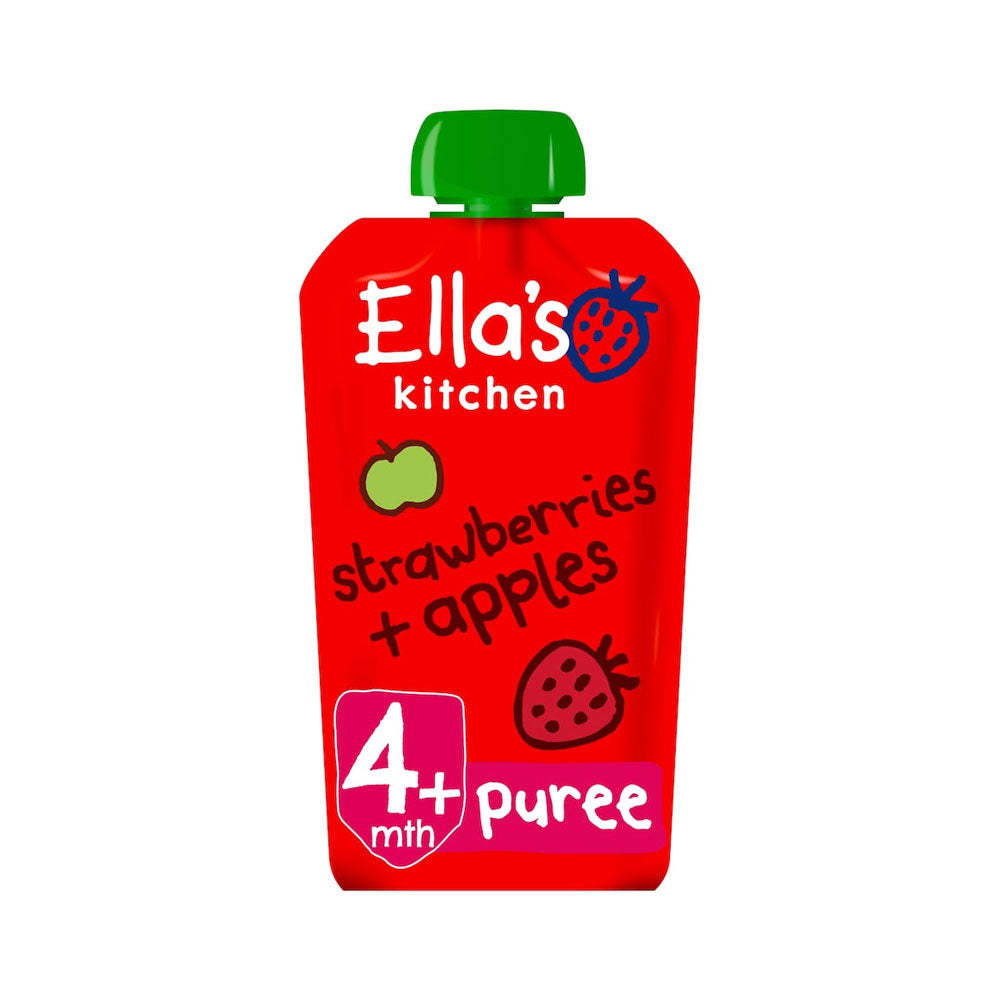 Ellas Kitchen Strawberry + Apple 120g