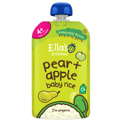 Ellas Kitchen Pears Apples+baby Rice 120g