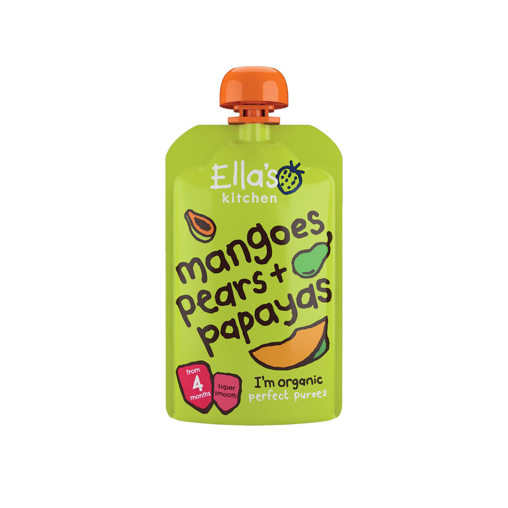 Ellas Kitchen Mangoes Pears+Papayas  120g