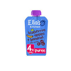 Ellas Kitchen Blueberries Apples + Bananas 120g