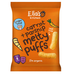 Ellas Carrot+Parsnip Melty Puffs 20g