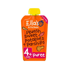 Ellas Squash Sweet Potatoes & Parsnips 120gm