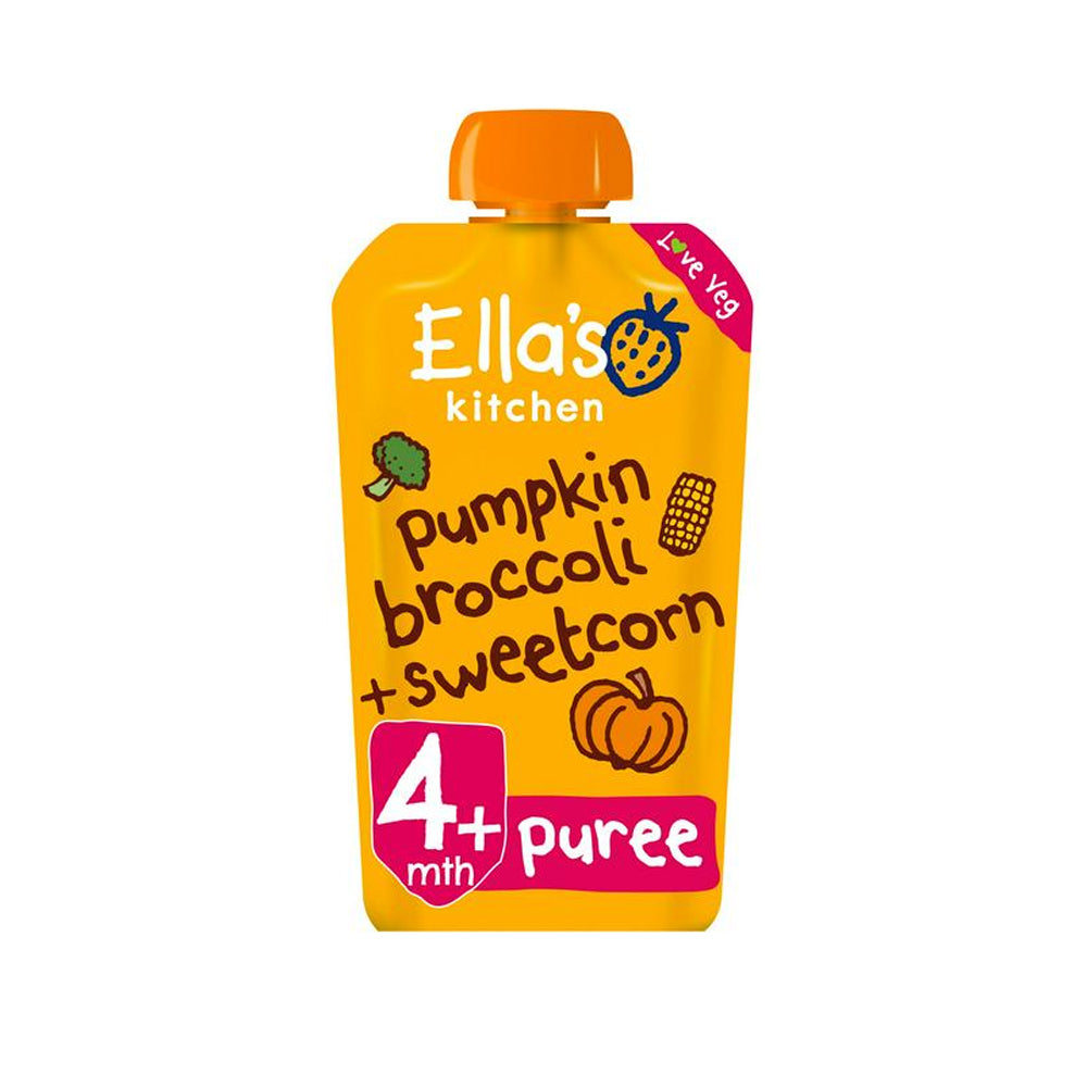 Ellas Kitchen Pumkin Broccoli + Sweetcorn 120g