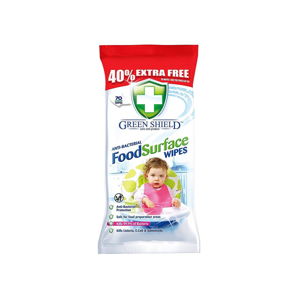 Green Shield Food Surface Wipes 70s