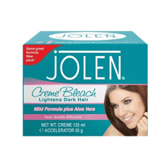 Jolen Cream Bleach Dark Hair Mild Formula 125ml