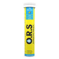 O.r.s Hydration Soluble Tab Lemon Flavour 24s