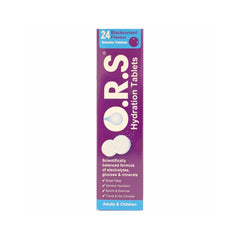 O.r.s Hydration Soluble Tab Blackcurrant Flavour 24s