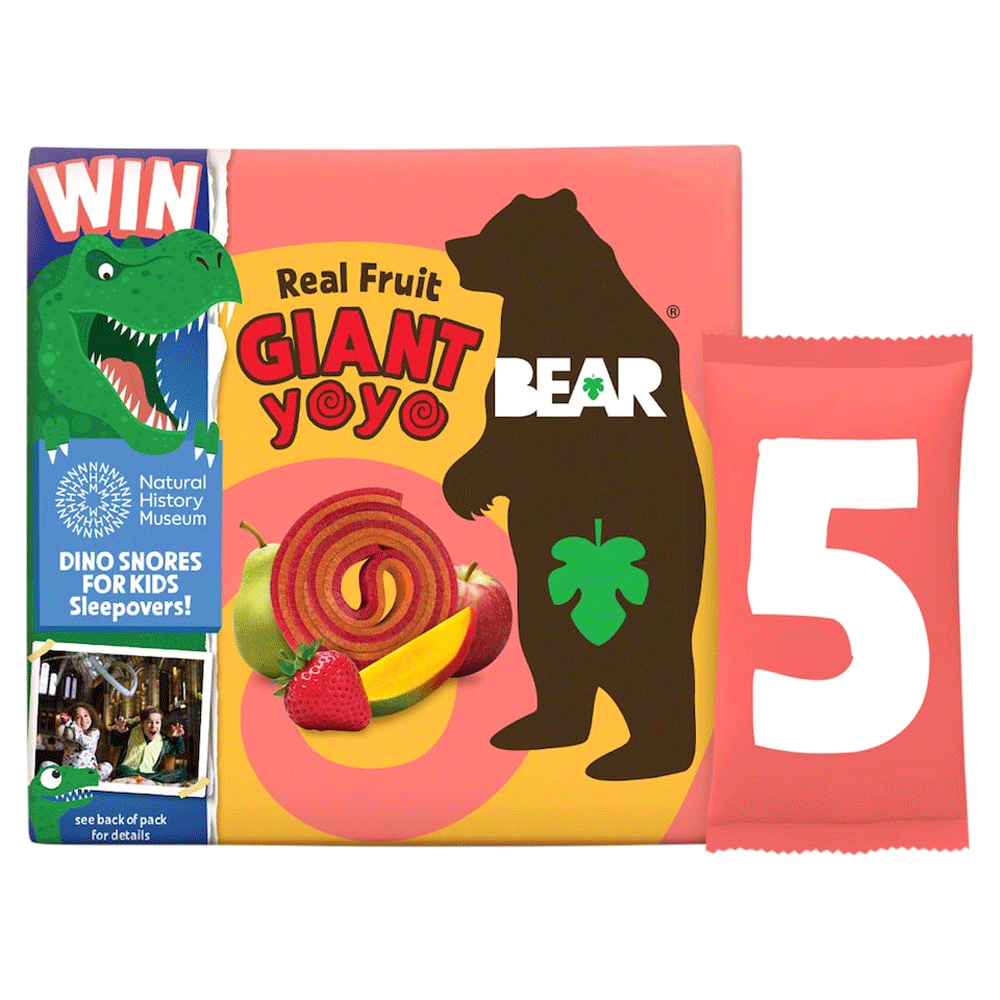 Bear Real Fruit Glant Yoyo Strawberry & Mango 20