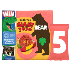 Bear Real Fruit Glant Yoyo Strawberry & Mango 20
