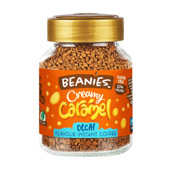 Beanies Creamy Caramel Decaf Instant Coffee 50g