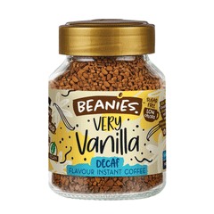 Beanies Very Vanilla Decaf Instant Coffee 50g